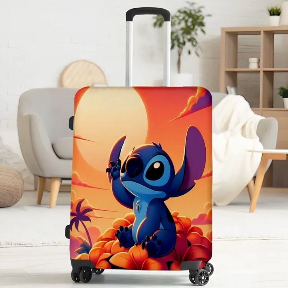 NWT Gorgeous Stitch Hawaiian Sunset Sz M 21”-22” Suitcase Luggage Elastic Cover